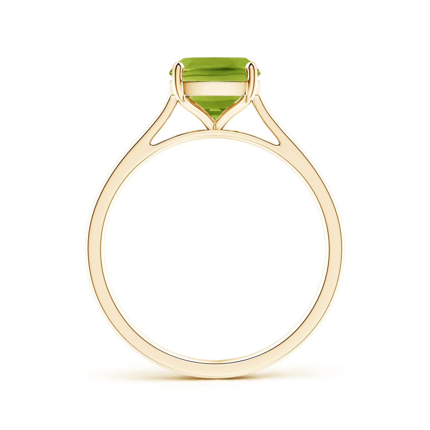 AAA - Peridot / 2.1 CT / 14 KT Yellow Gold