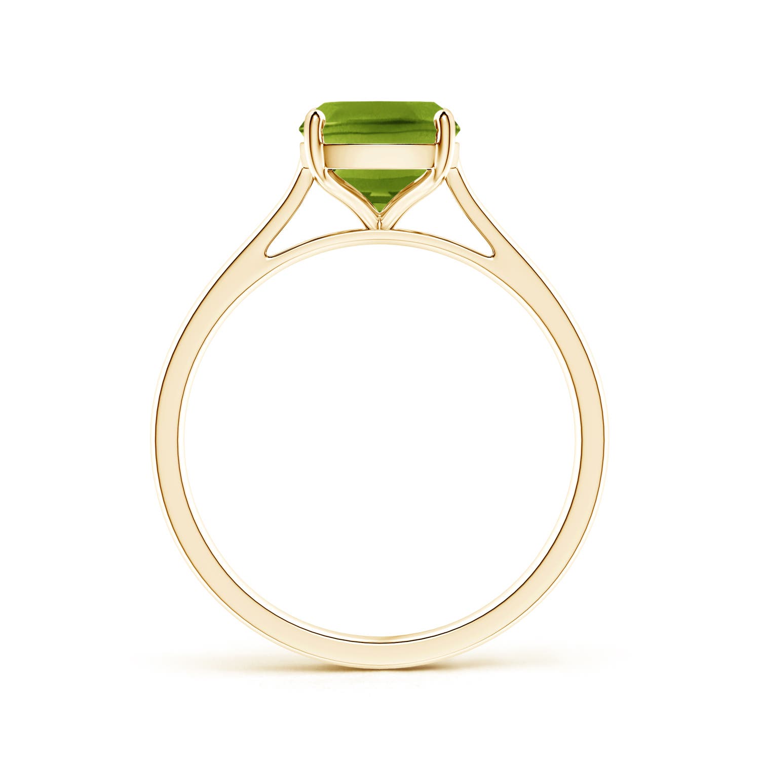 AAAA - Peridot / 2.1 CT / 14 KT Yellow Gold