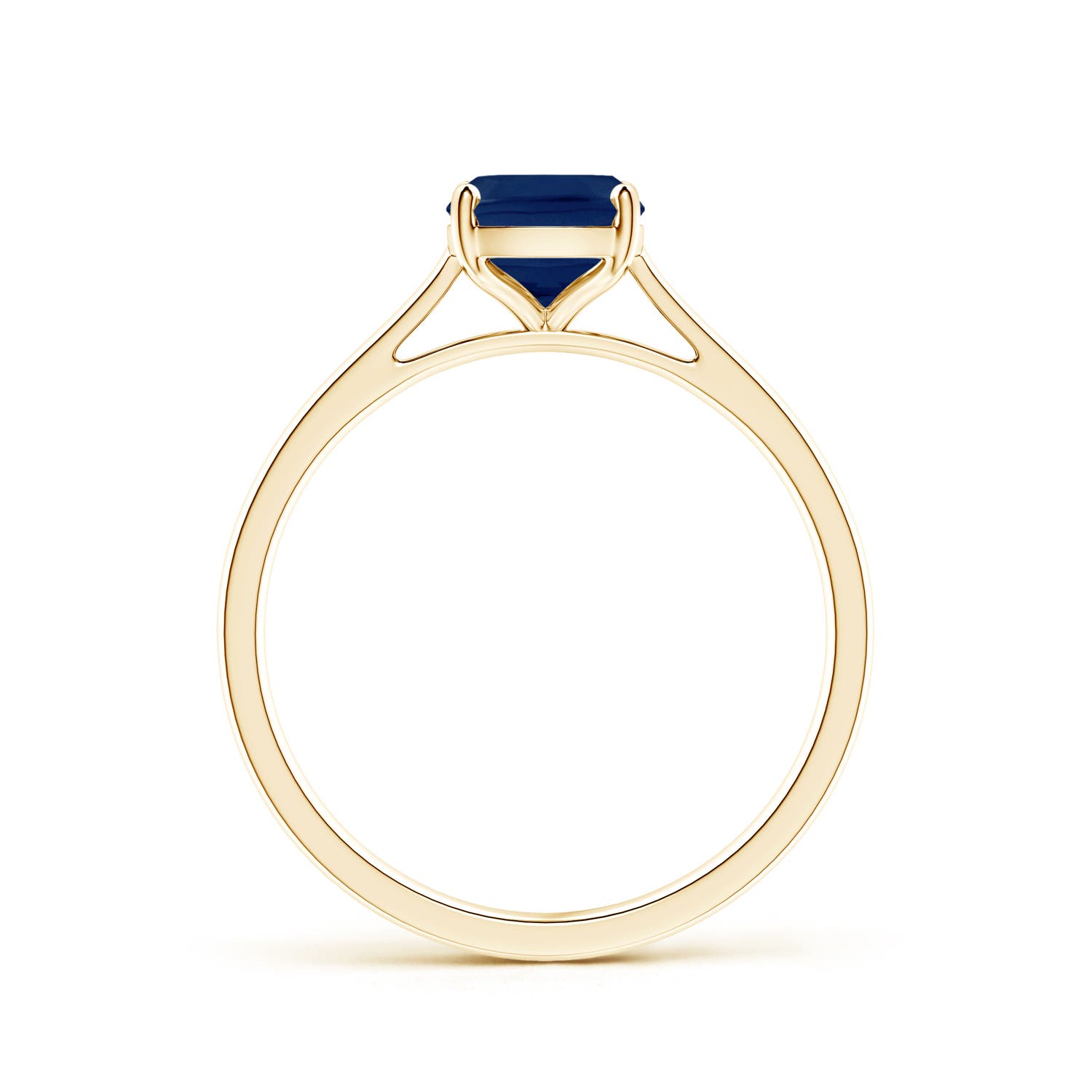 A - Blue Sapphire / 1.5 CT / 14 KT Yellow Gold