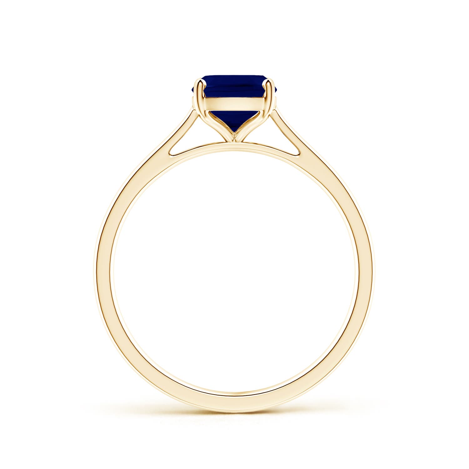 AA - Blue Sapphire / 1.5 CT / 14 KT Yellow Gold