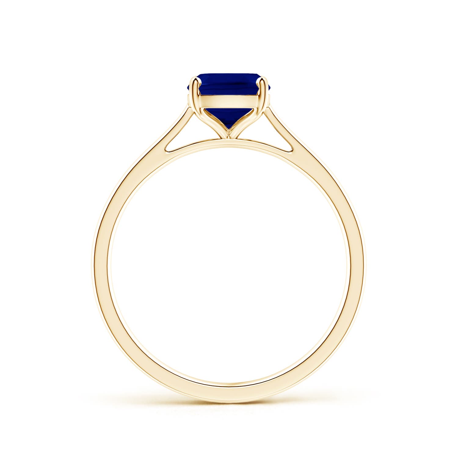 AAA - Blue Sapphire / 1.5 CT / 14 KT Yellow Gold