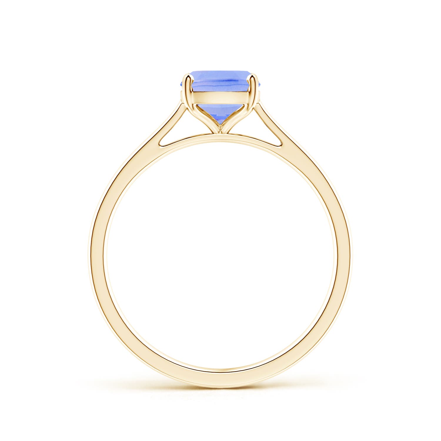 A - Tanzanite / 1.6 CT / 14 KT Yellow Gold