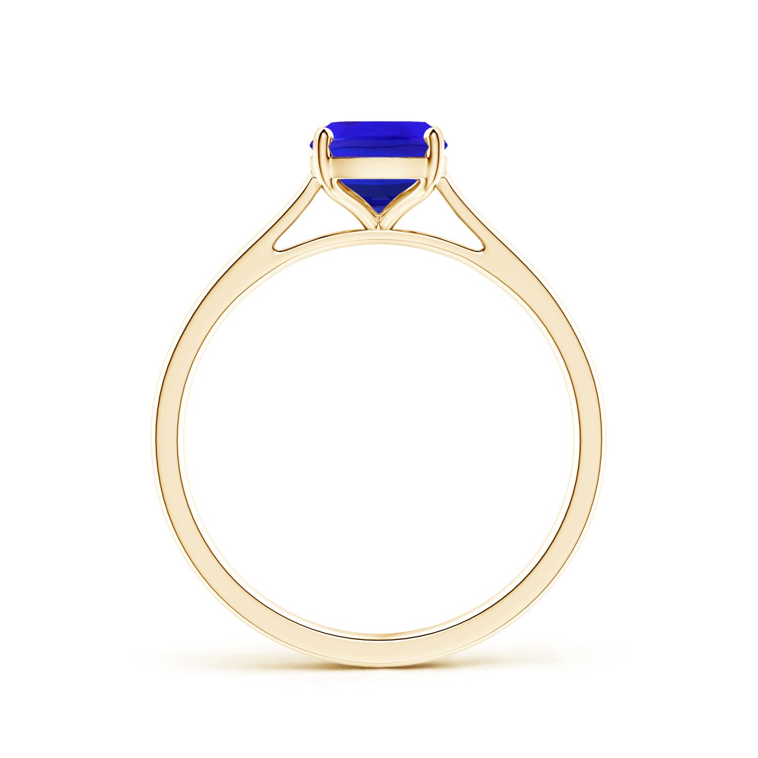 AAA - Tanzanite / 1.6 CT / 14 KT Yellow Gold