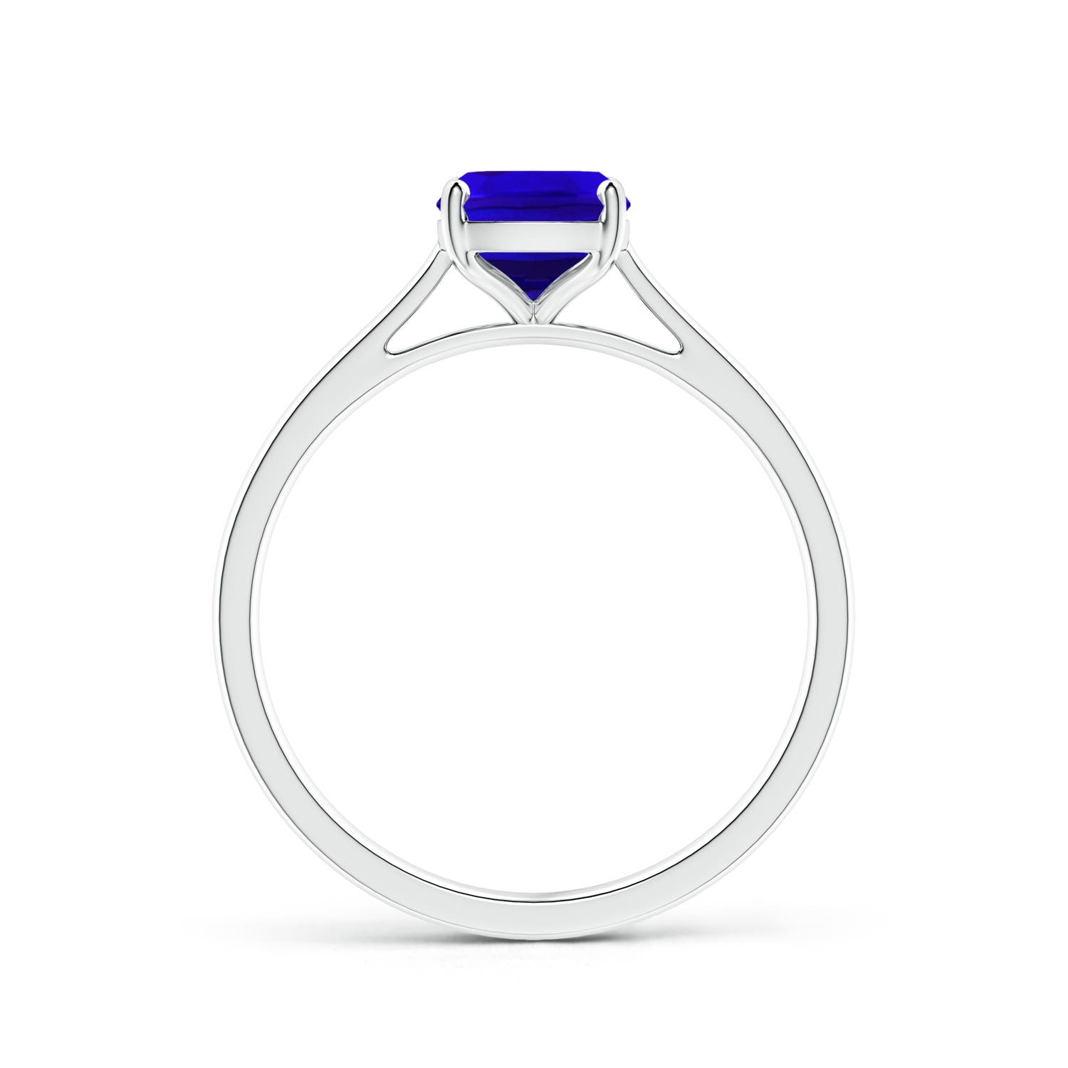 AAAA - Tanzanite / 1.6 CT / 14 KT White Gold