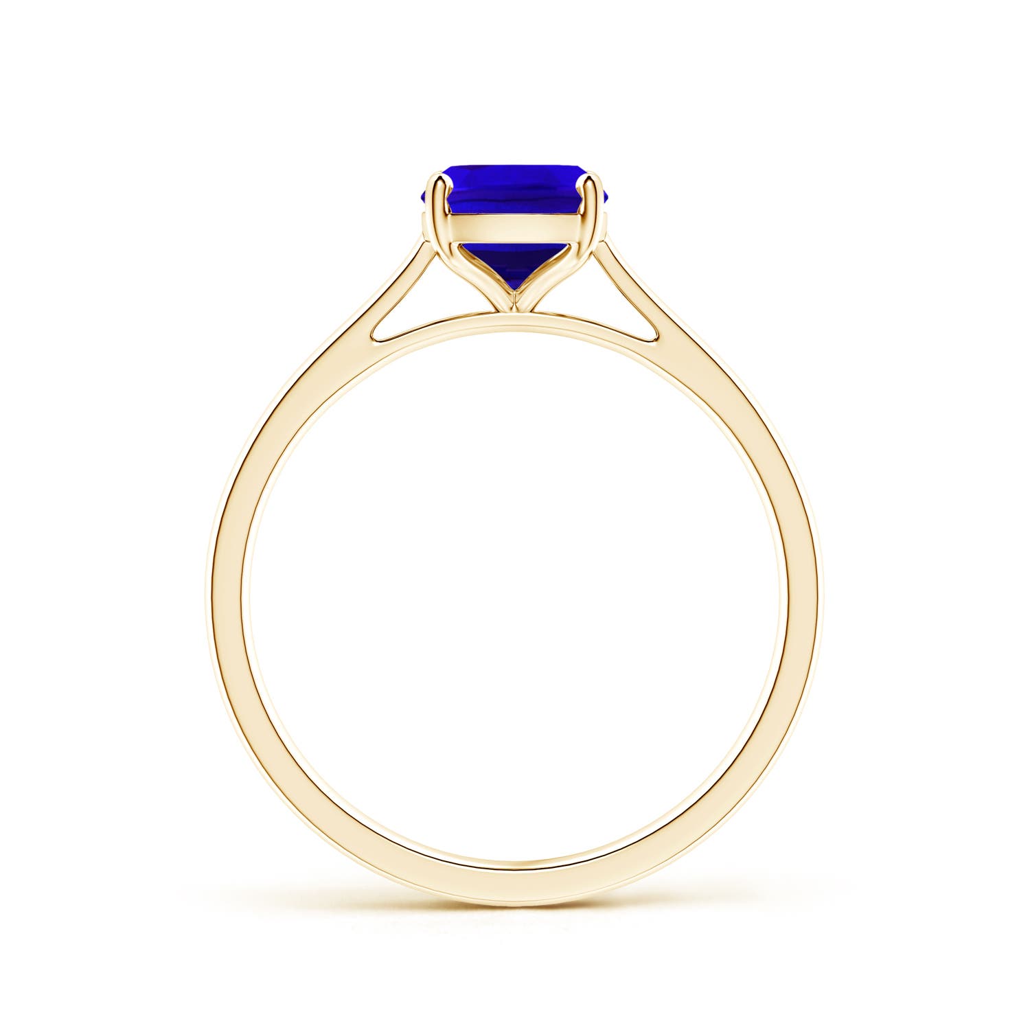 AAAA - Tanzanite / 1.6 CT / 14 KT Yellow Gold