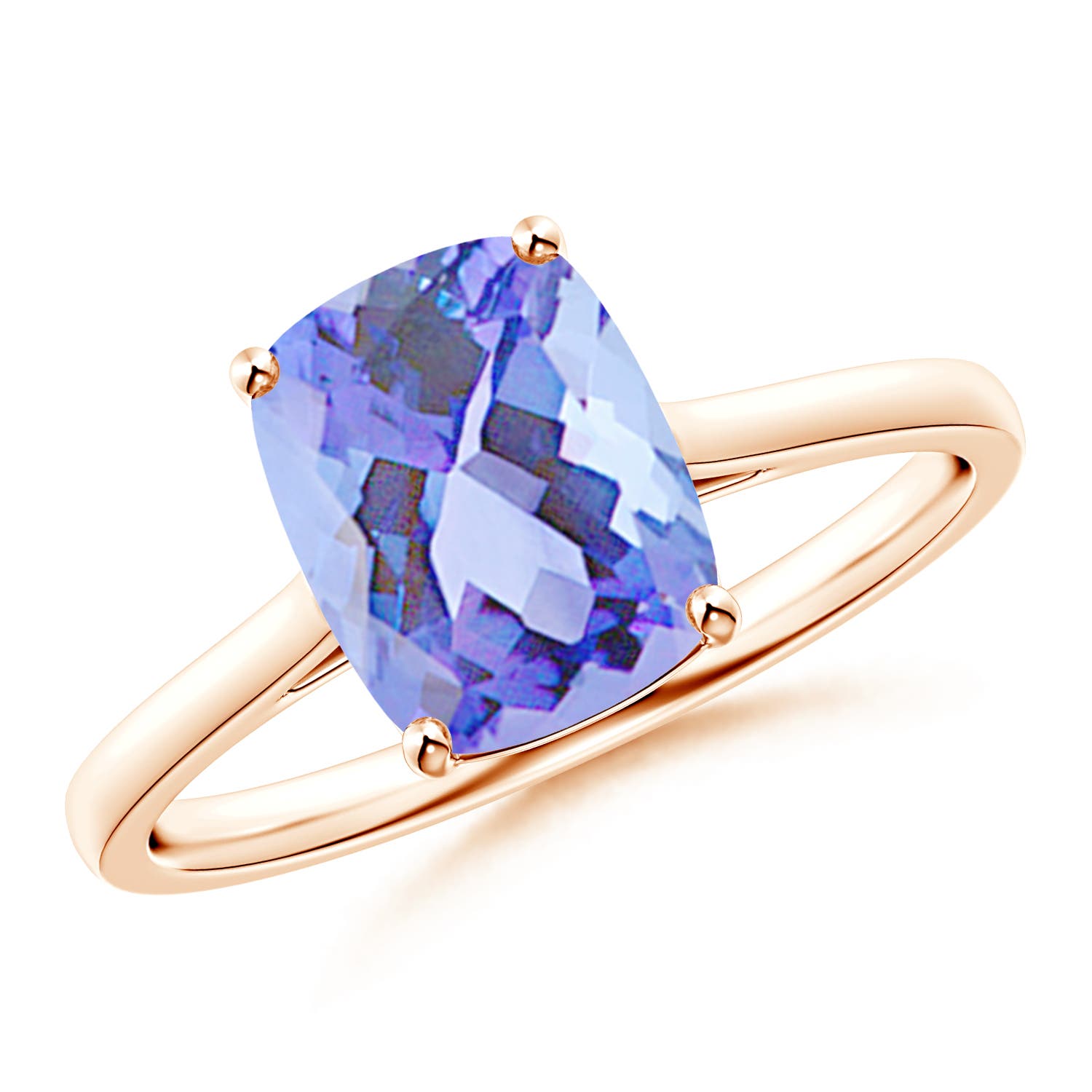 A - Tanzanite / 2.45 CT / 14 KT Rose Gold