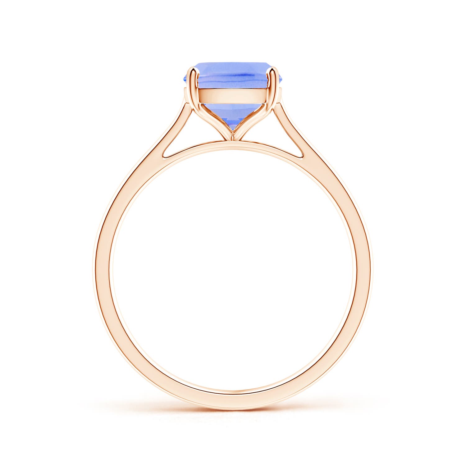 A - Tanzanite / 2.45 CT / 14 KT Rose Gold