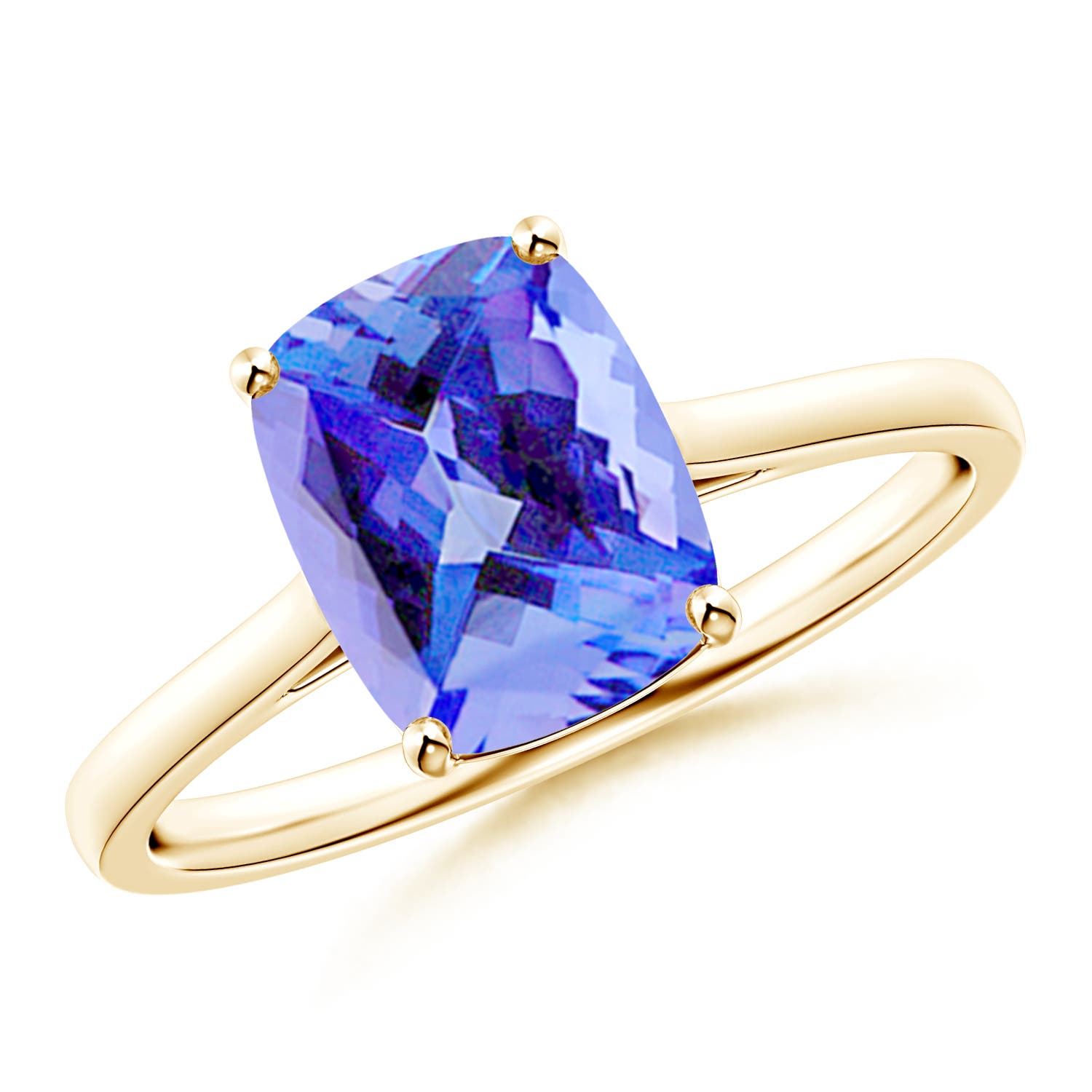 AA - Tanzanite / 2.45 CT / 14 KT Yellow Gold