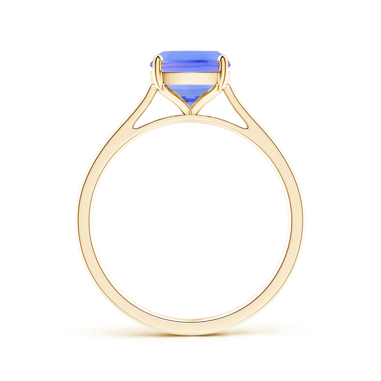 AA - Tanzanite / 2.45 CT / 14 KT Yellow Gold