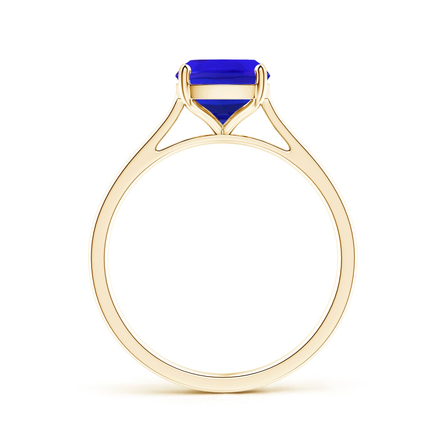 AAA - Tanzanite / 2.45 CT / 14 KT Yellow Gold