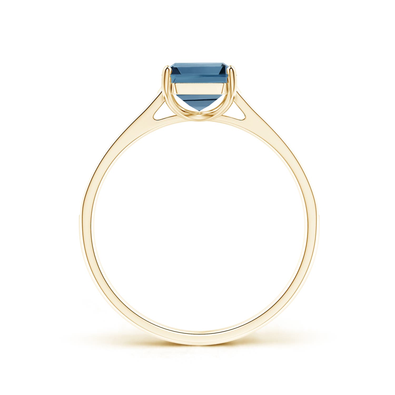 A - London Blue Topaz / 2.05 CT / 14 KT Yellow Gold