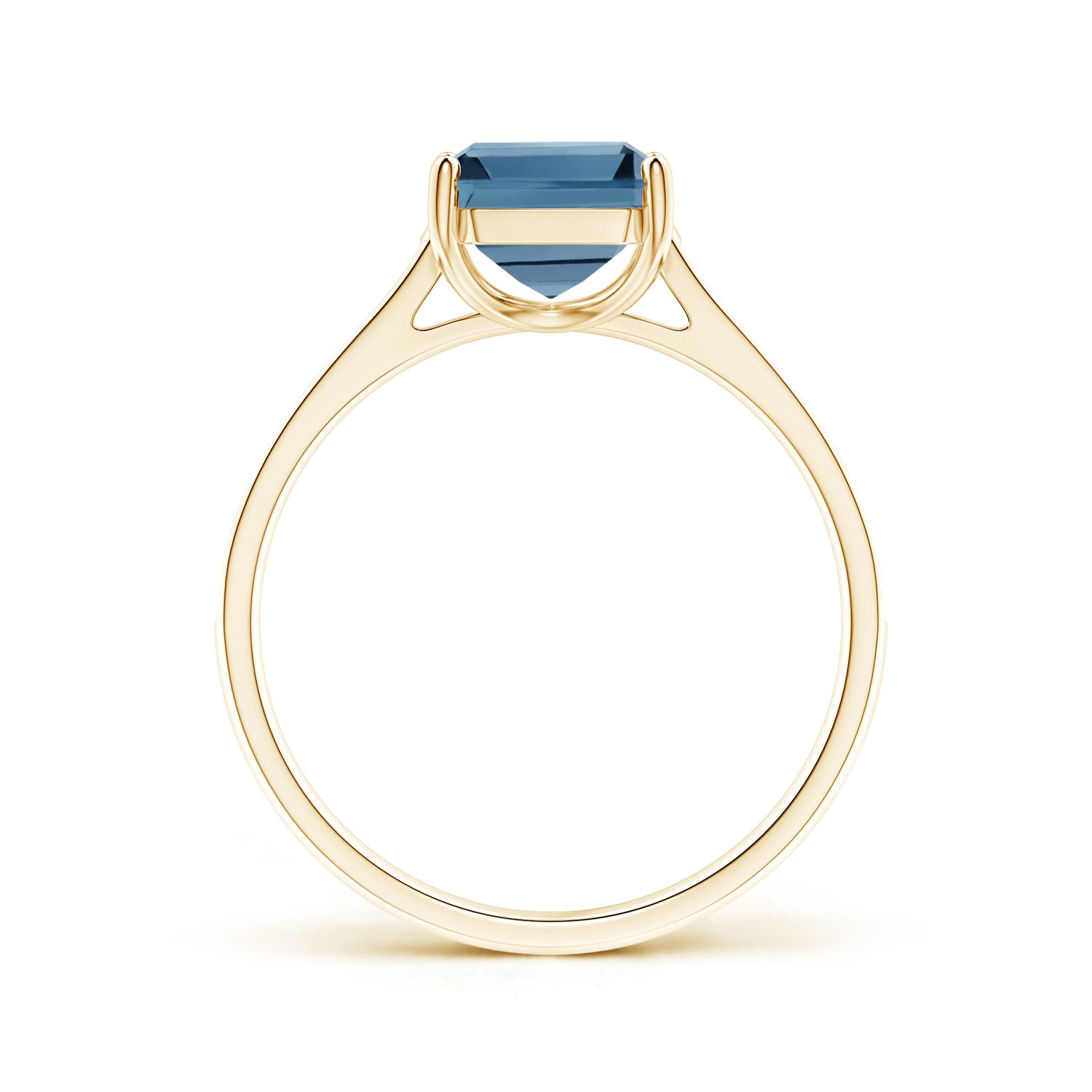 A - London Blue Topaz / 2.87 CT / 14 KT Yellow Gold