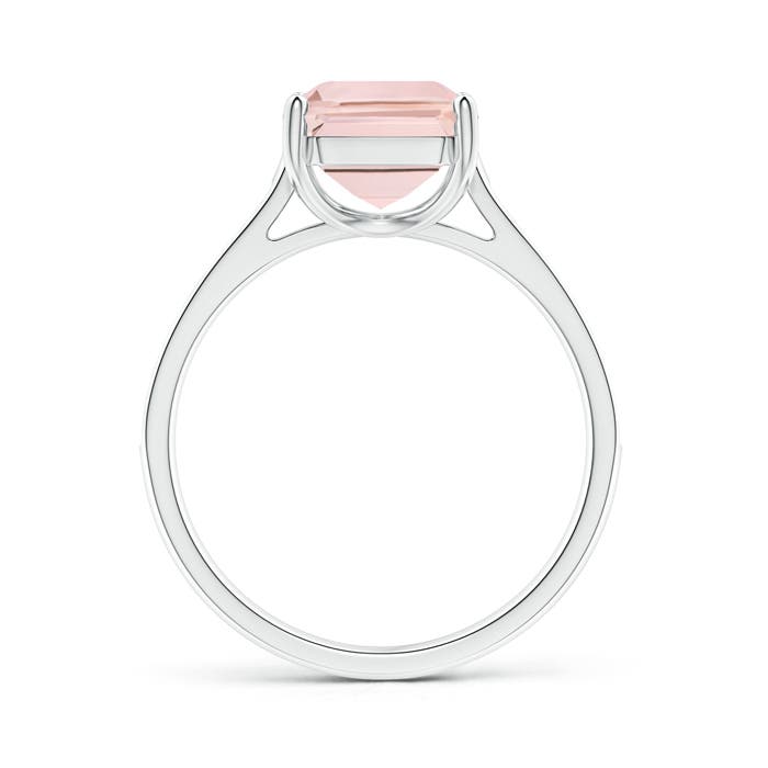 AA - Morganite / 3.24 CT / 14 KT White Gold