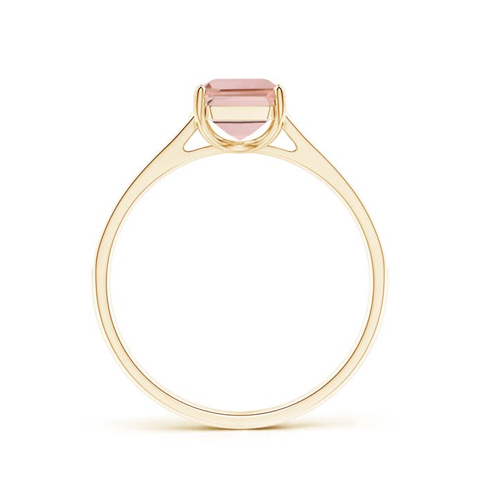 AAAA - Morganite / 1.5 CT / 14 KT Yellow Gold