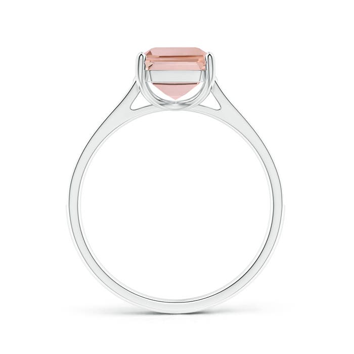 AAAA - Morganite / 2.17 CT / 14 KT White Gold