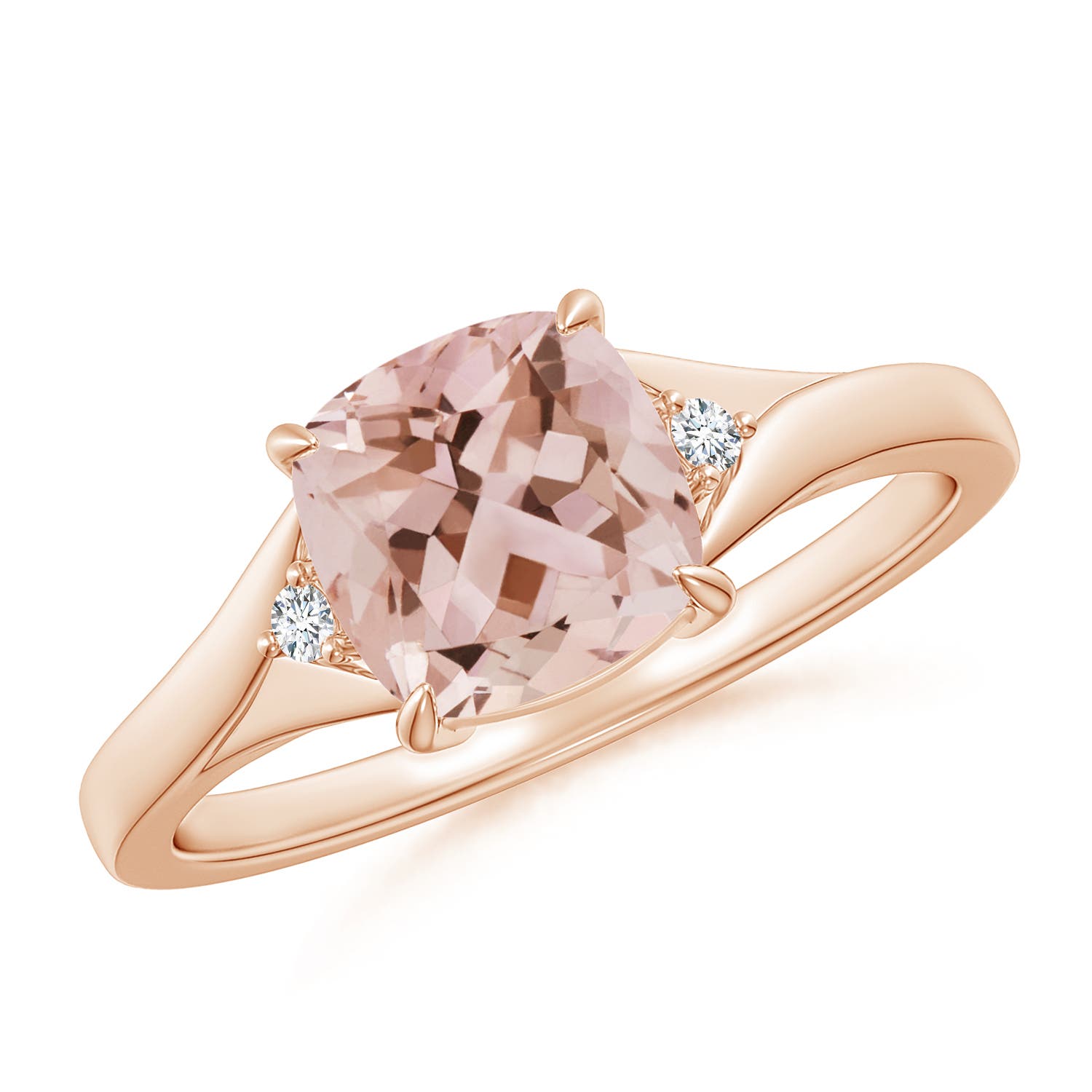 AAA - Morganite / 1.23 CT / 14 KT Rose Gold