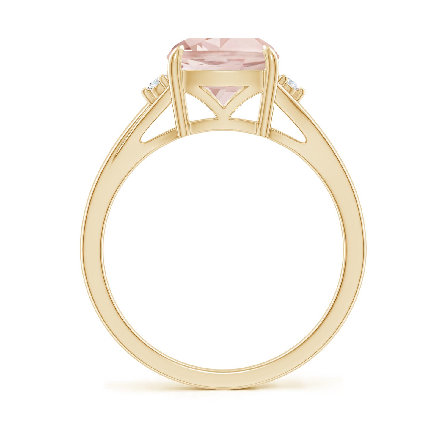 A - Morganite / 1.84 CT / 14 KT Yellow Gold