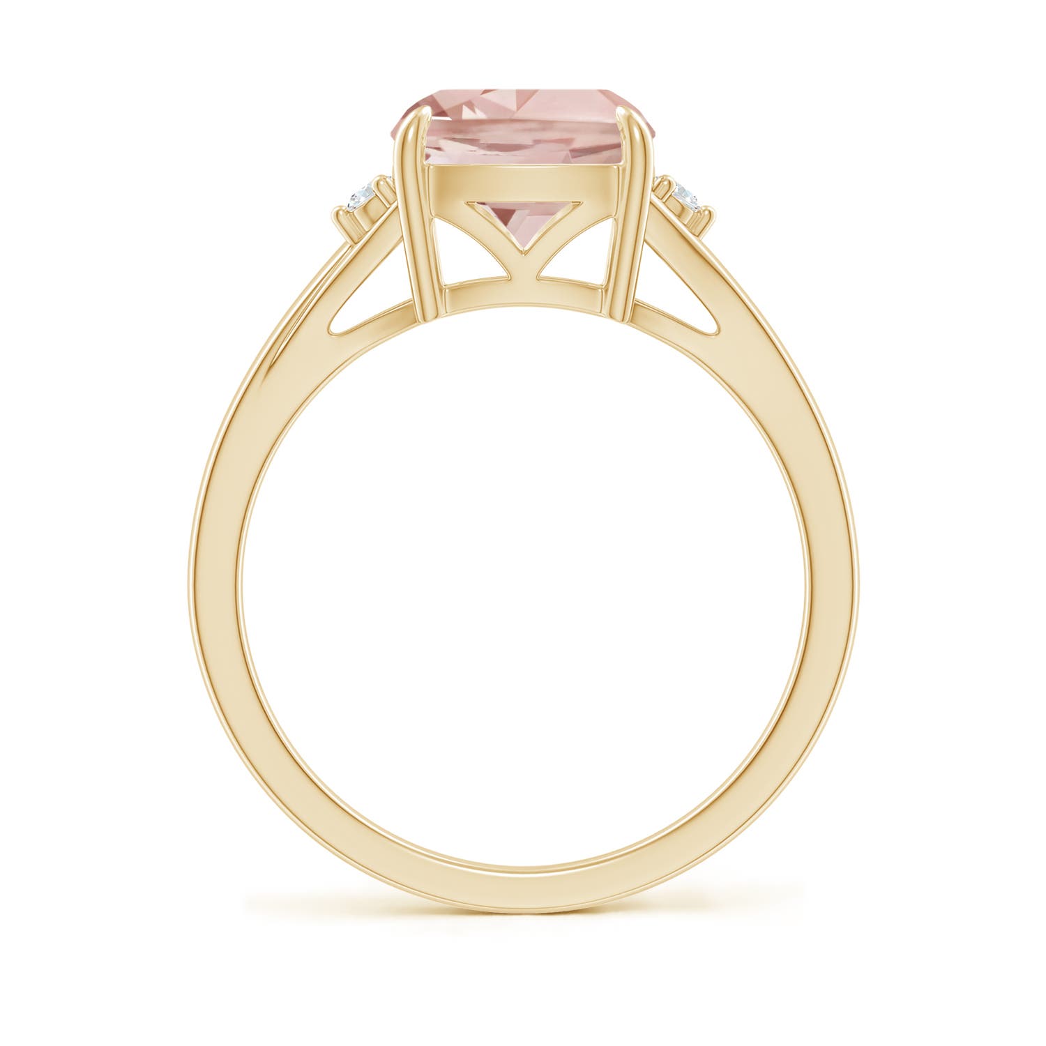 AA - Morganite / 1.84 CT / 14 KT Yellow Gold