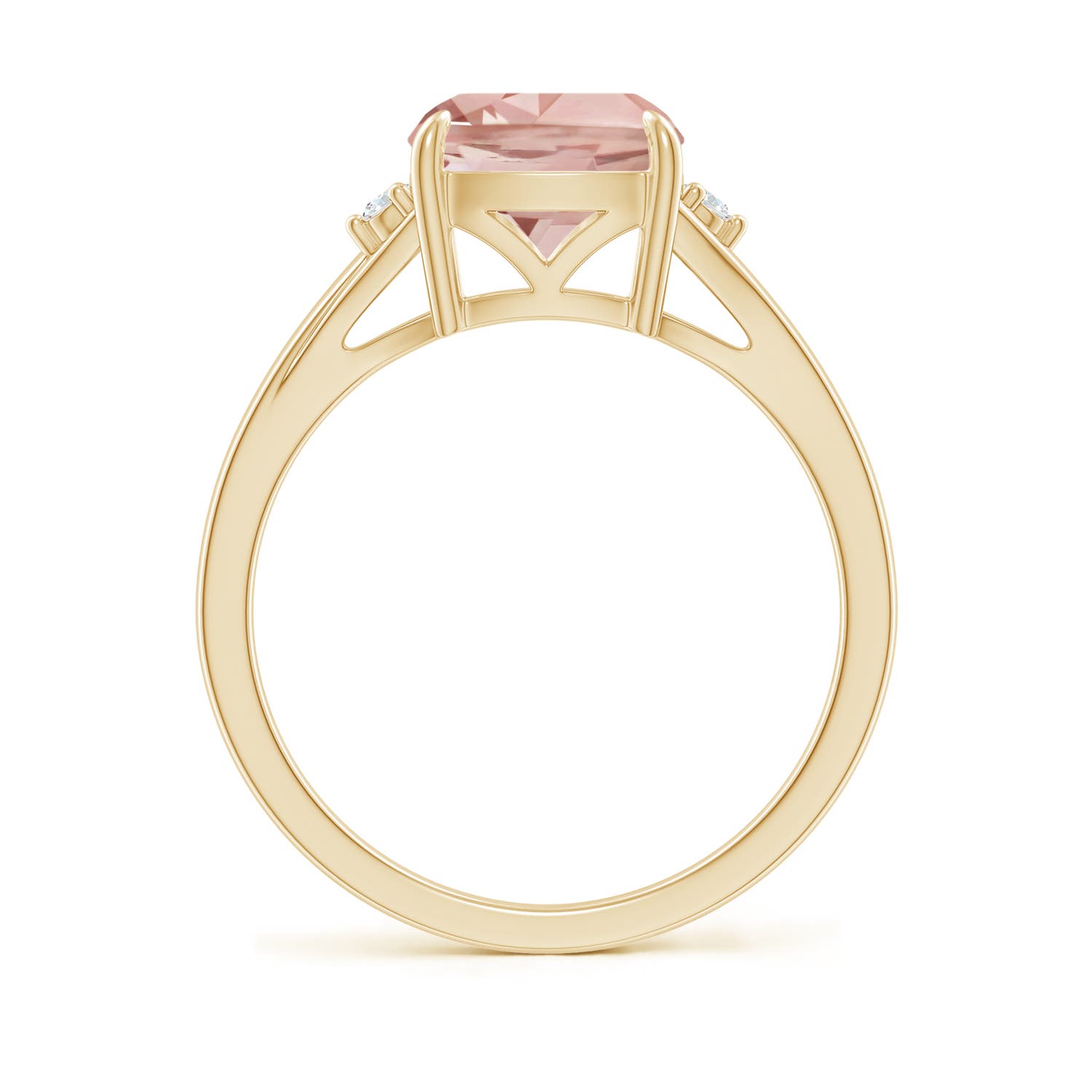 AAA - Morganite / 1.84 CT / 14 KT Yellow Gold