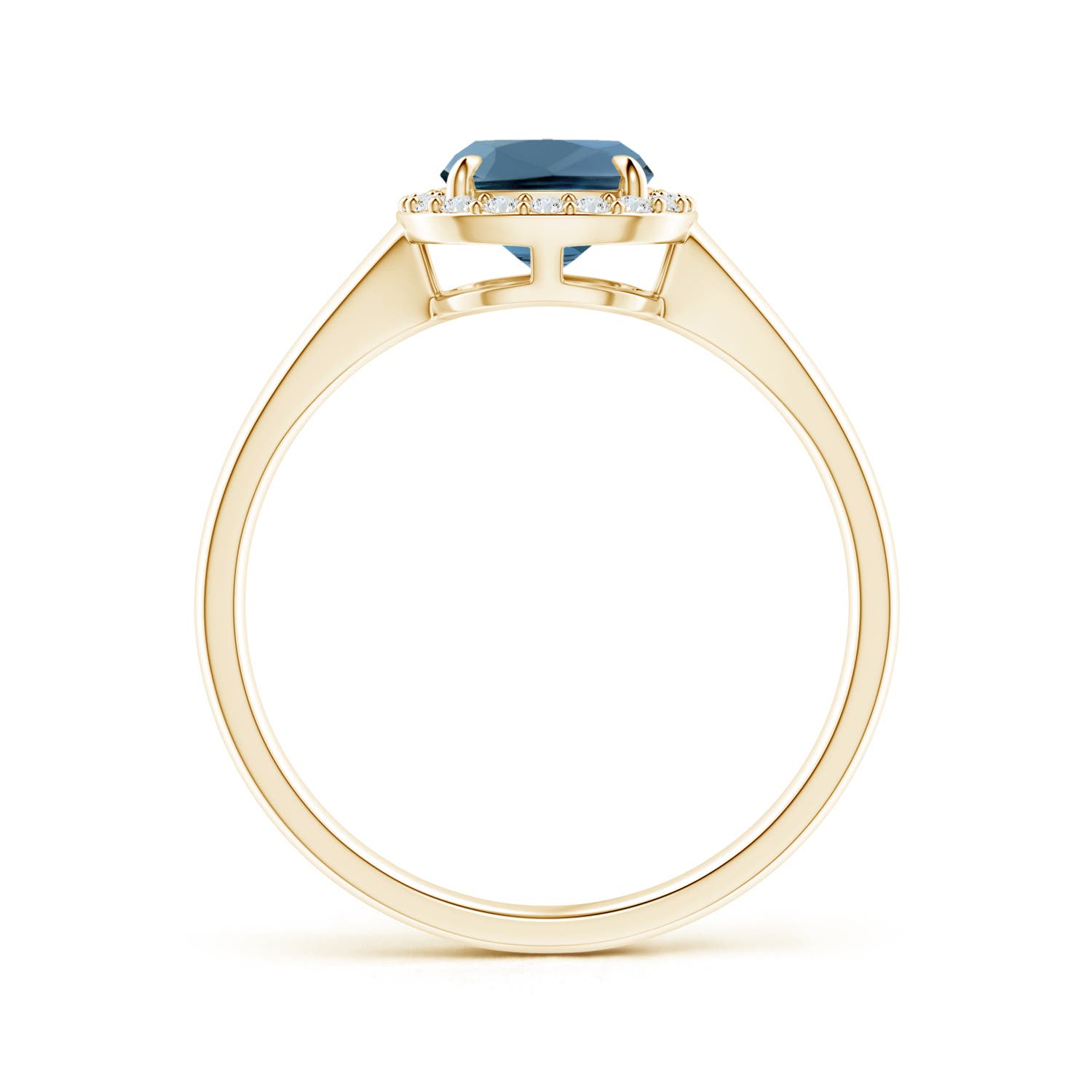 A - London Blue Topaz / 1.73 CT / 14 KT Yellow Gold