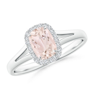 Cushion Rectangular A Morganite
