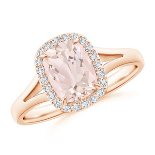 Cushion Rectangular A Morganite