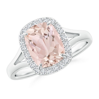 Cushion Rectangular A Morganite