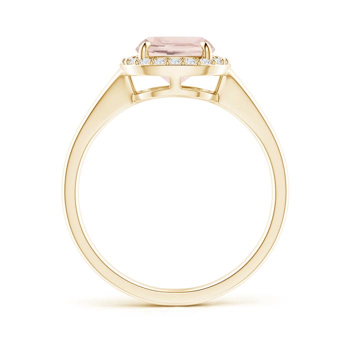 A - Morganite / 1.99 CT / 14 KT Yellow Gold