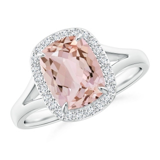 Cushion Rectangular AA Morganite