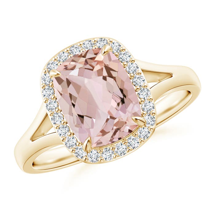 AA - Morganite / 1.99 CT / 14 KT Yellow Gold