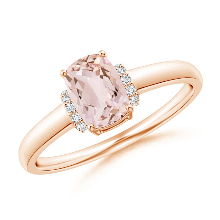 AA - Morganite / 0.82 CT / 14 KT Rose Gold