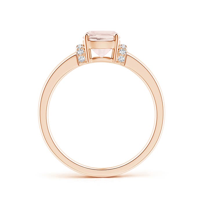 A - Morganite / 1.28 CT / 14 KT Rose Gold