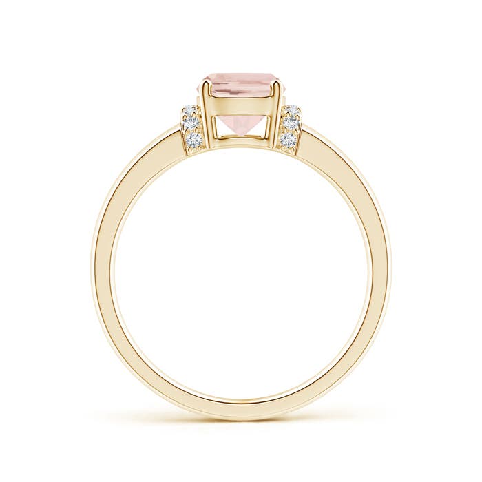 AA - Morganite / 1.28 CT / 14 KT Yellow Gold