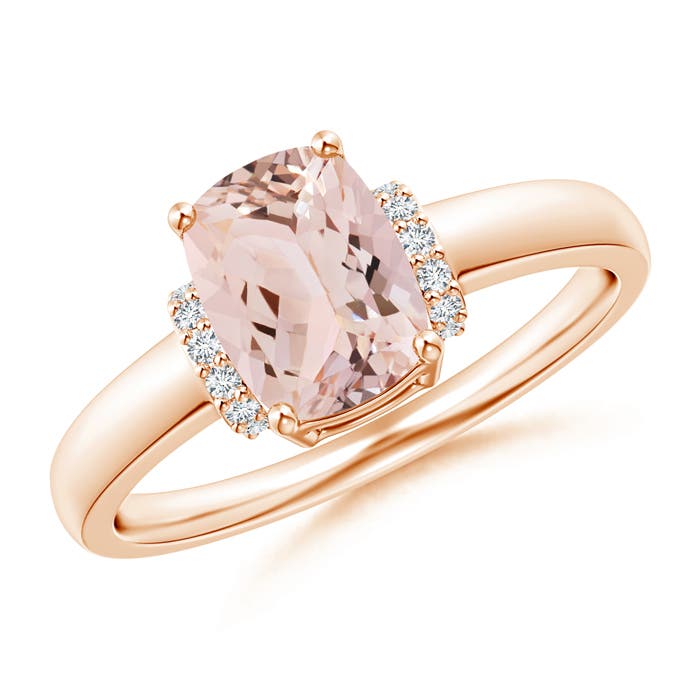 AAA - Morganite / 1.28 CT / 14 KT Rose Gold