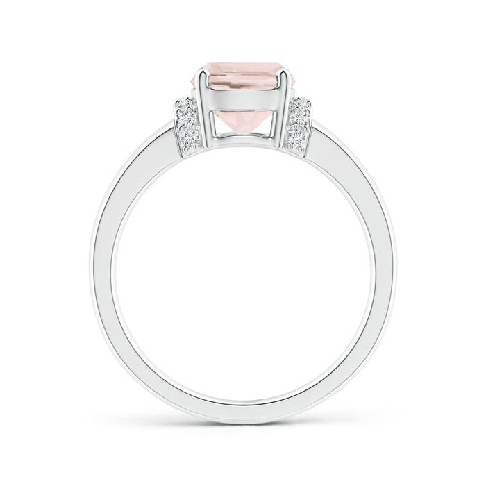 A - Morganite / 1.91 CT / 14 KT White Gold