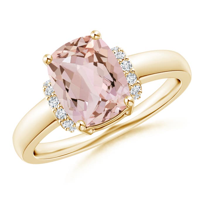 AA - Morganite / 1.91 CT / 14 KT Yellow Gold