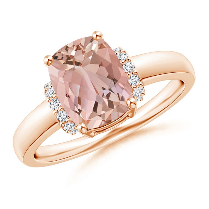 AAAA - Morganite / 1.91 CT / 14 KT Rose Gold