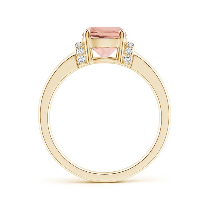 AAAA - Morganite / 1.91 CT / 14 KT Yellow Gold