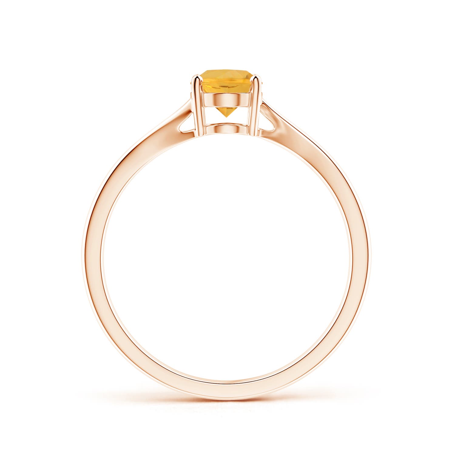 A - Fire Opal / 0.5 CT / 14 KT Rose Gold