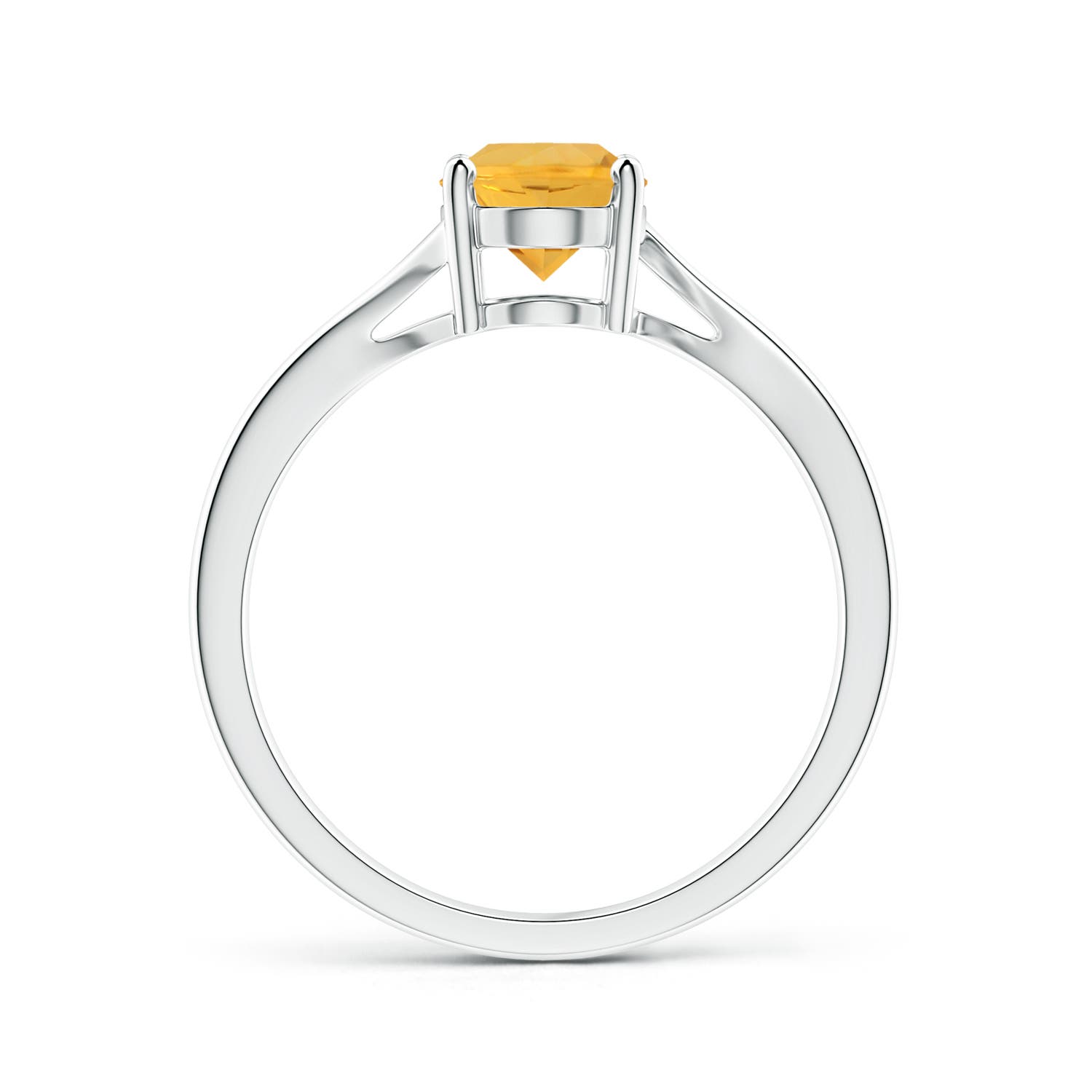 A - Fire Opal / 0.8 CT / 14 KT White Gold