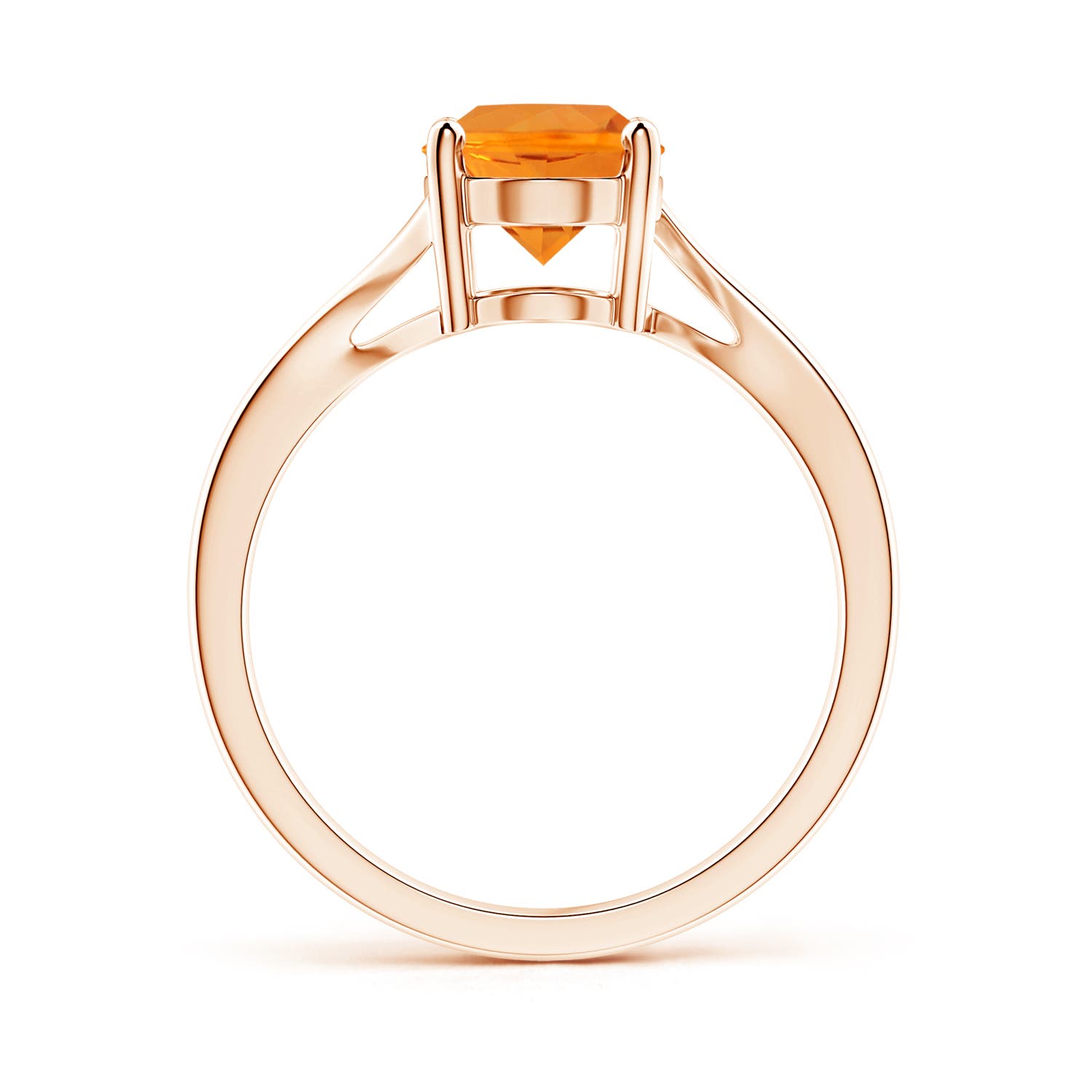 AA - Fire Opal / 1.1 CT / 14 KT Rose Gold