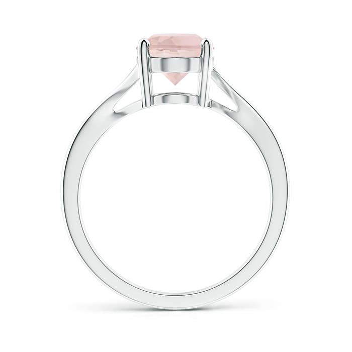 A - Morganite / 1.65 CT / 14 KT White Gold