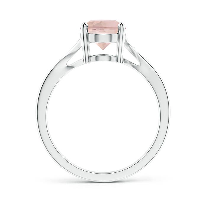 AA - Morganite / 1.65 CT / 14 KT White Gold