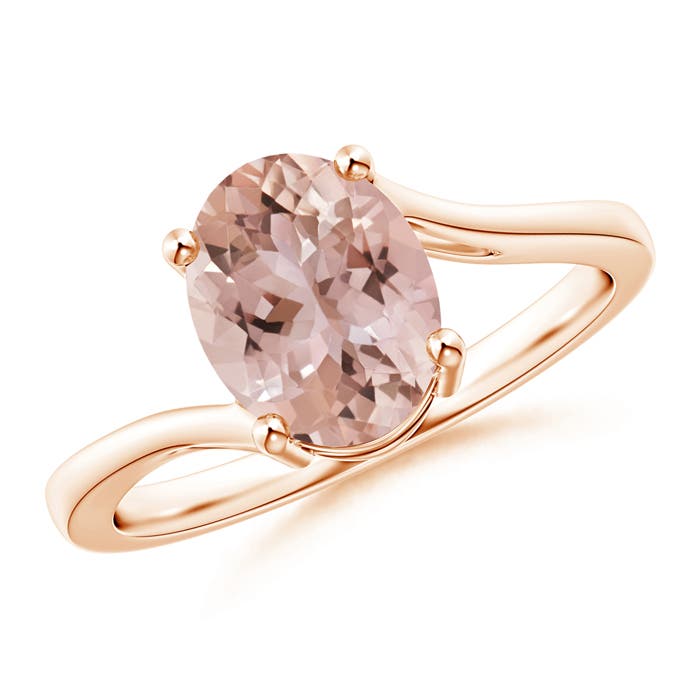 AAA - Morganite / 1.65 CT / 14 KT Rose Gold