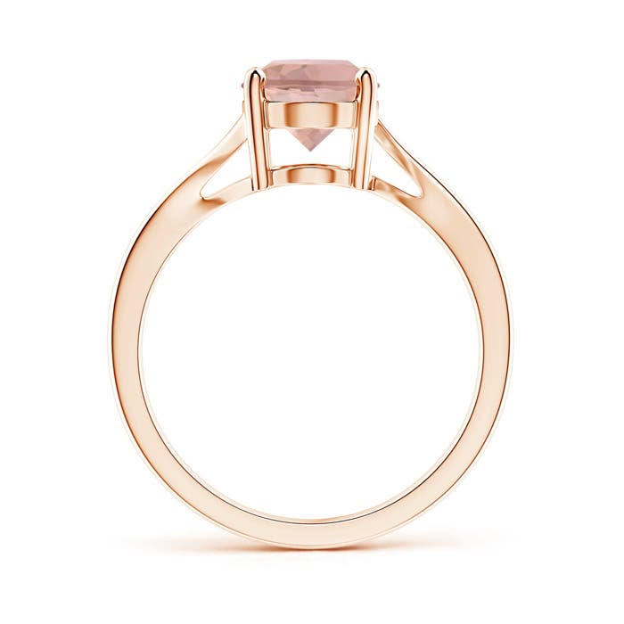 AAAA - Morganite / 1.65 CT / 14 KT Rose Gold