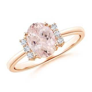 Oval AA Morganite