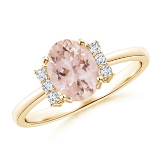 Oval AAA Morganite
