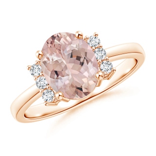Oval AA Morganite