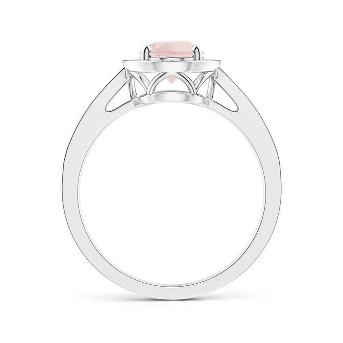 A - Morganite / 1.5 CT / 14 KT White Gold