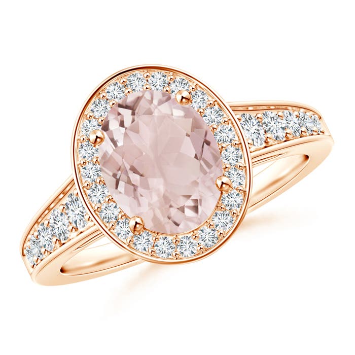 A - Morganite / 2.19 CT / 14 KT Rose Gold